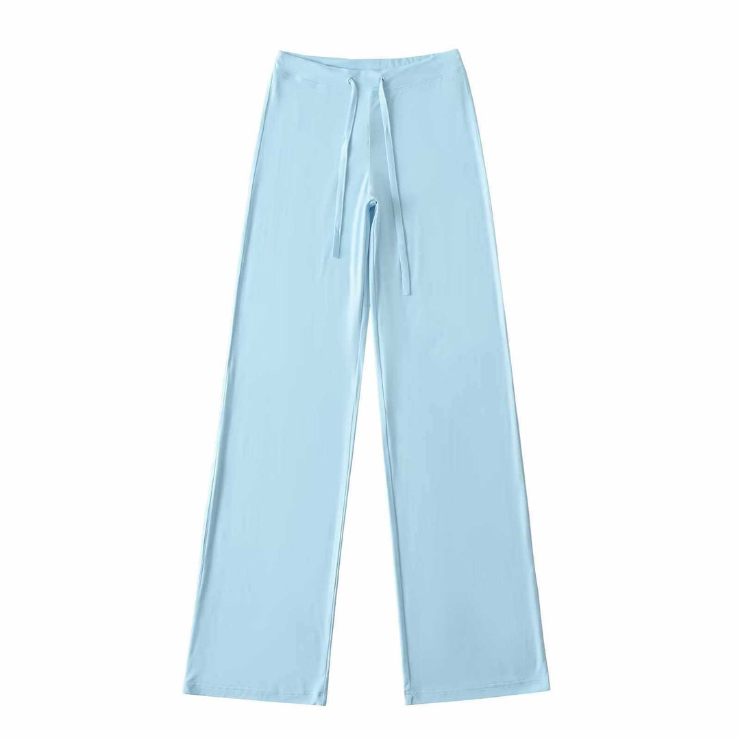Lune London casual wide jersey pants for women