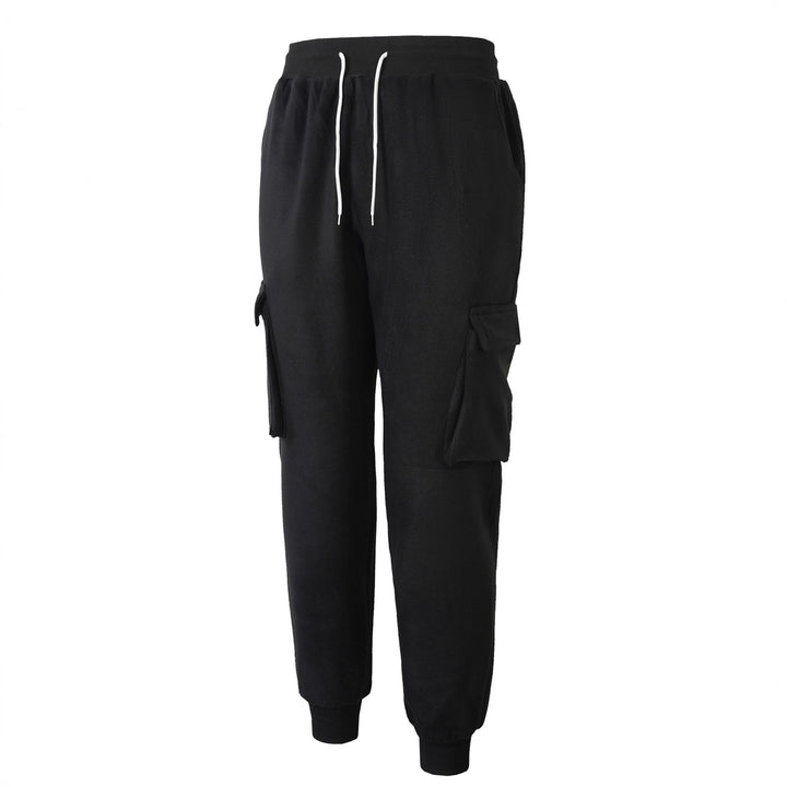 Fleece cargo pants for men Lune London