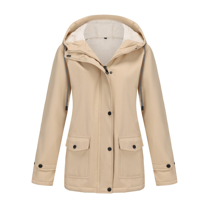 Women's outdoor jacket with soft lining and practical pockets Lune London