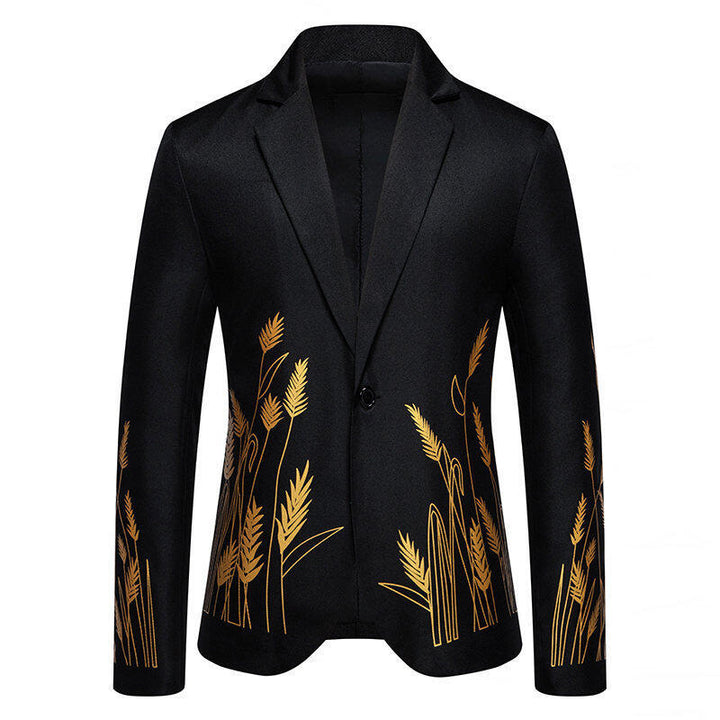 Veste élégante pour hommes avec broderies florales Lune London