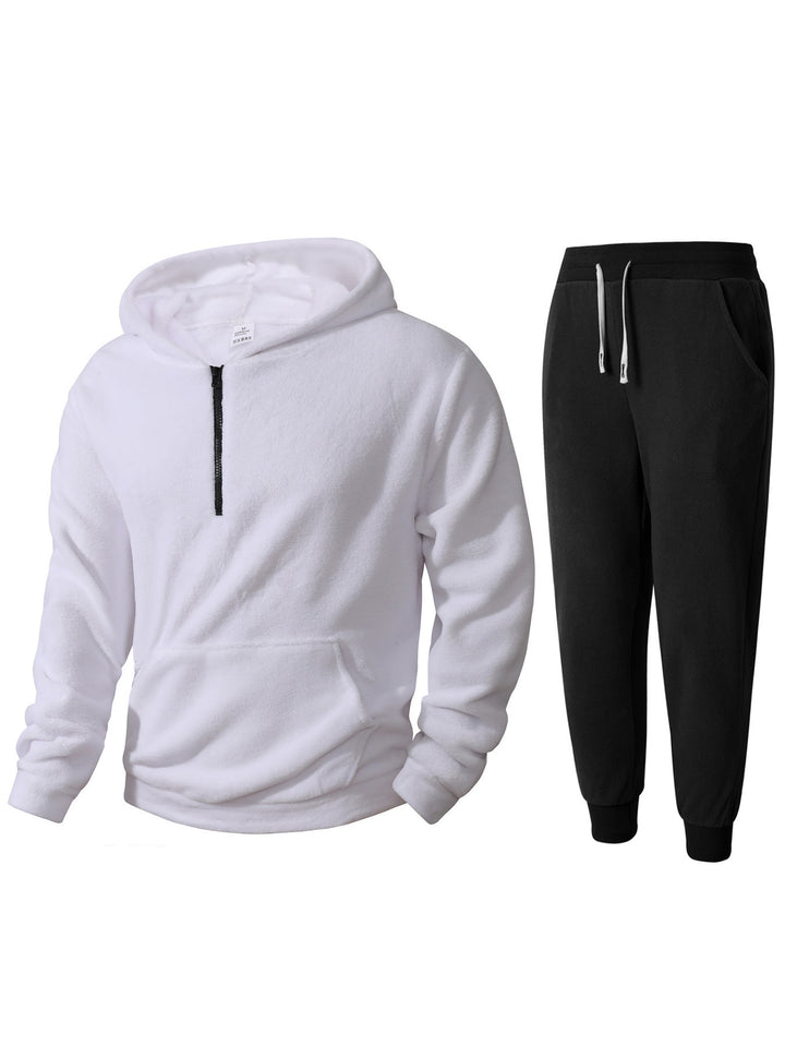 Men's cozy fleece hoodie and jogging pants Lune London