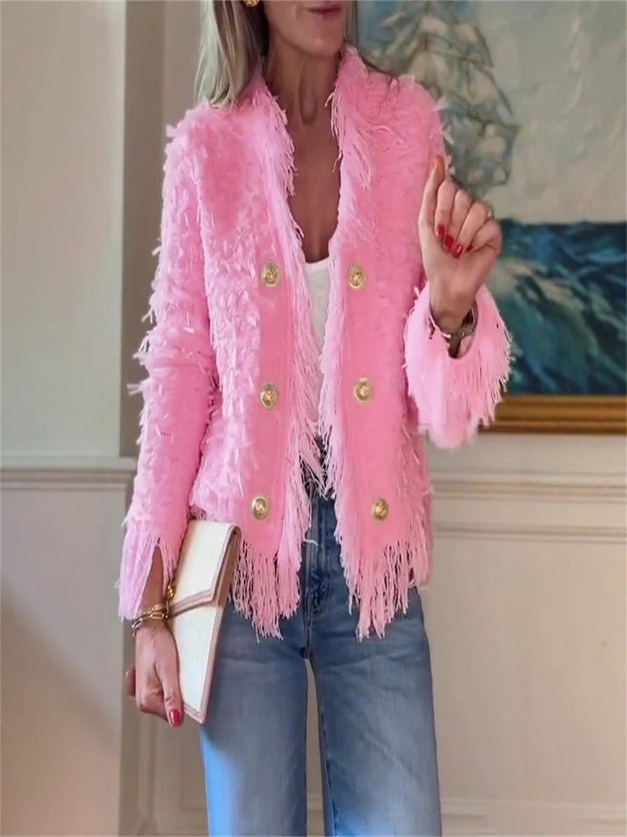 Trendy fringed jacket for women Lune London