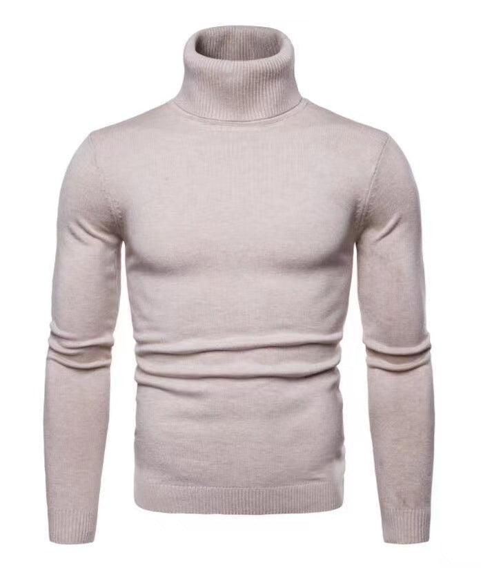 High-quality cotton turtleneck sweater for men Lune London
