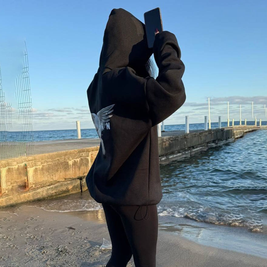Ladies oversized hoodie Lune London
