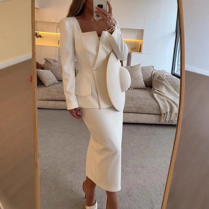 Women's Blazer Dress with Modern Cut and Tailored Fit Lune London