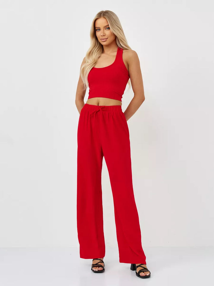 Women Comfortable and Casual Loose Jersey Pants Chic & Stil
