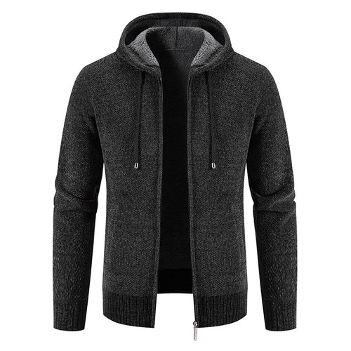 Hooded jacket for men with soft lining and innovative design Lune London