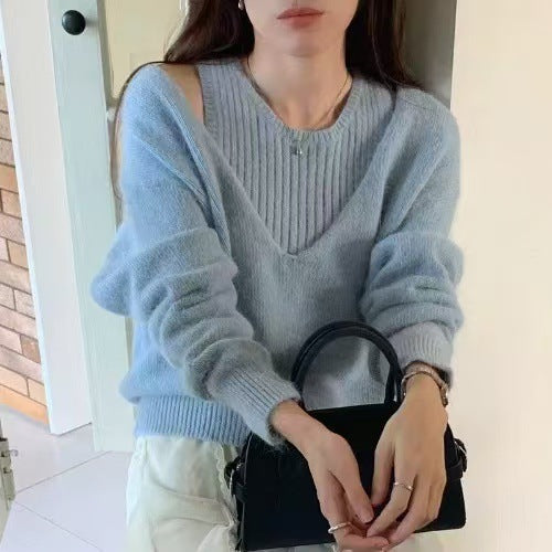 Casual knit pullover for ladies Lune London