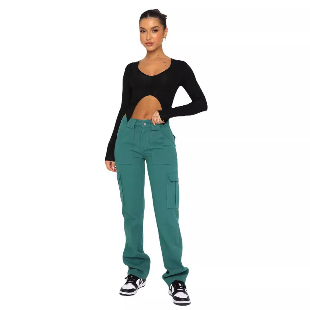 Fitted top for women with cut-out details and adjustable straps Lune London