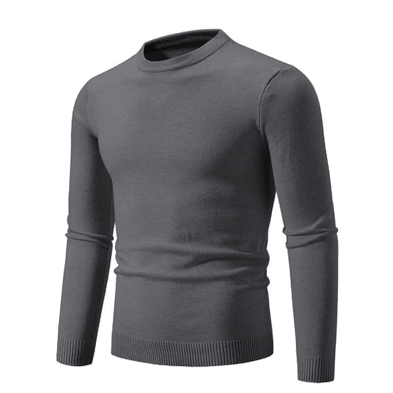Lune London | Men's elegant round neck sweater made of fine cotton