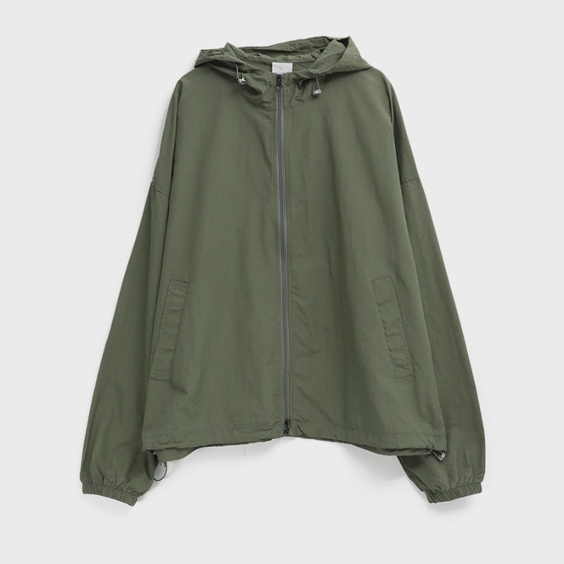 Veste de transition décontractée pour femmes avec col haut et cordon de serrage réglable Chic & Stil 1772505648