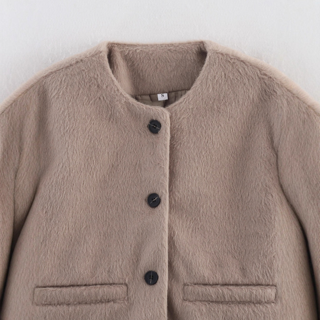 Ladies soft, classic short jacket Lune London