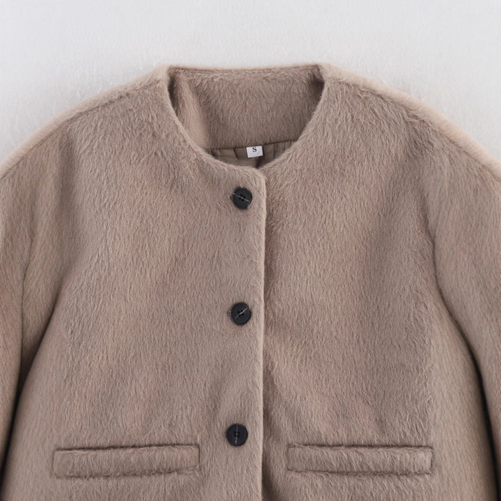 Ladies soft, classic short jacket Lune London