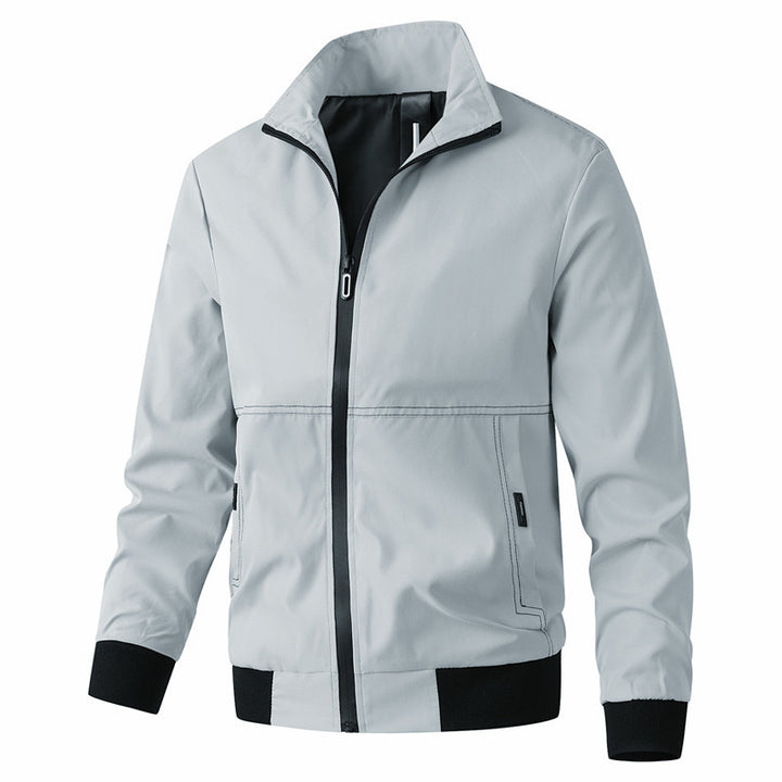 Lightweight transitional jacket for men with modern accents Lune London