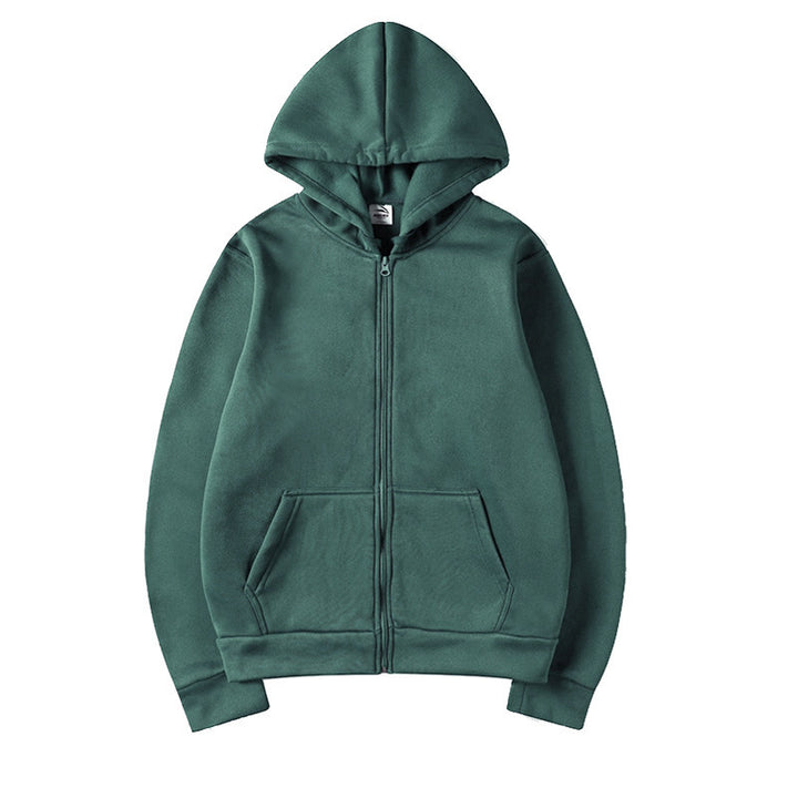 Hooded jacket for women with full zipper and practical front pockets Lune London
