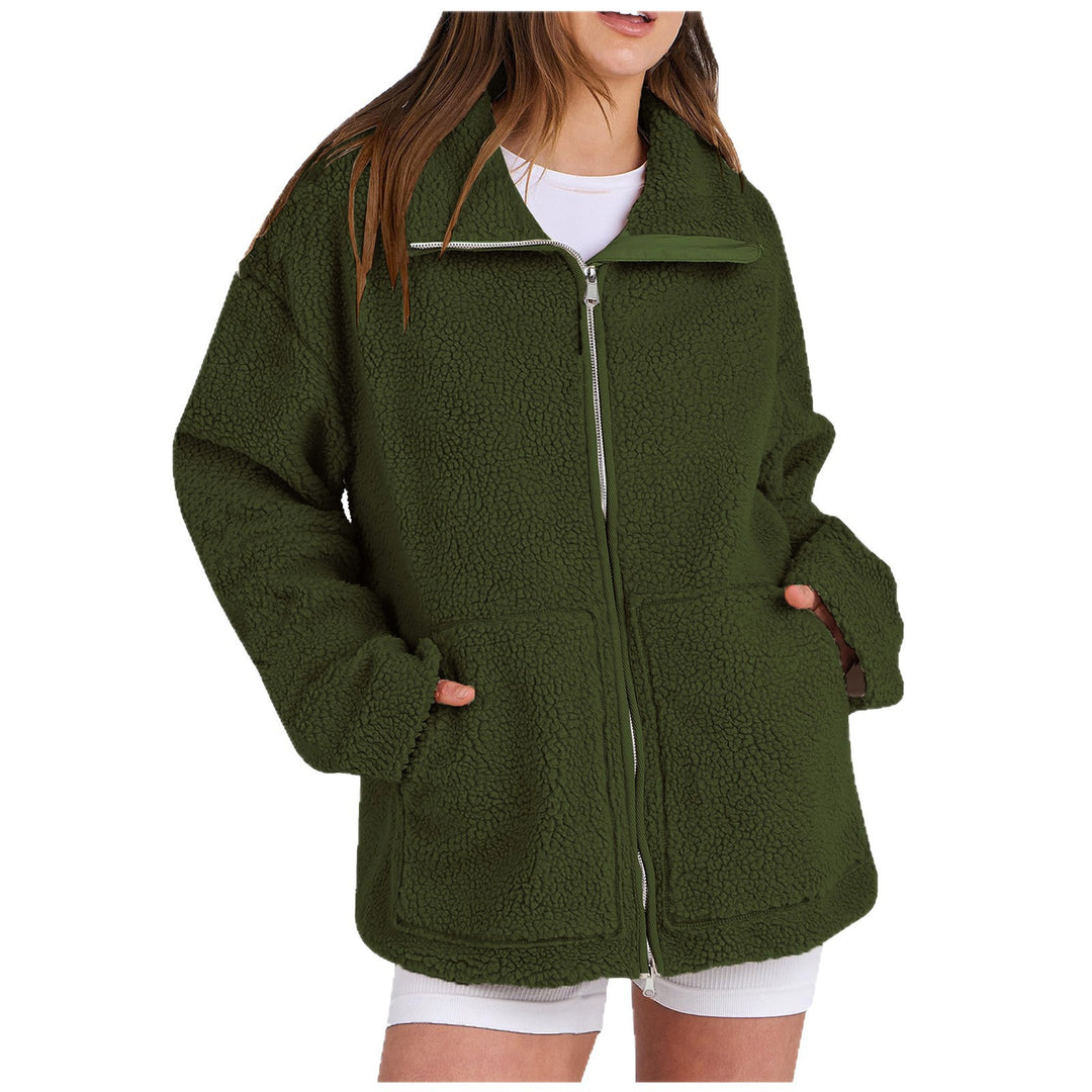 Ladies Comfortable Chic Fleece Sweatshirt