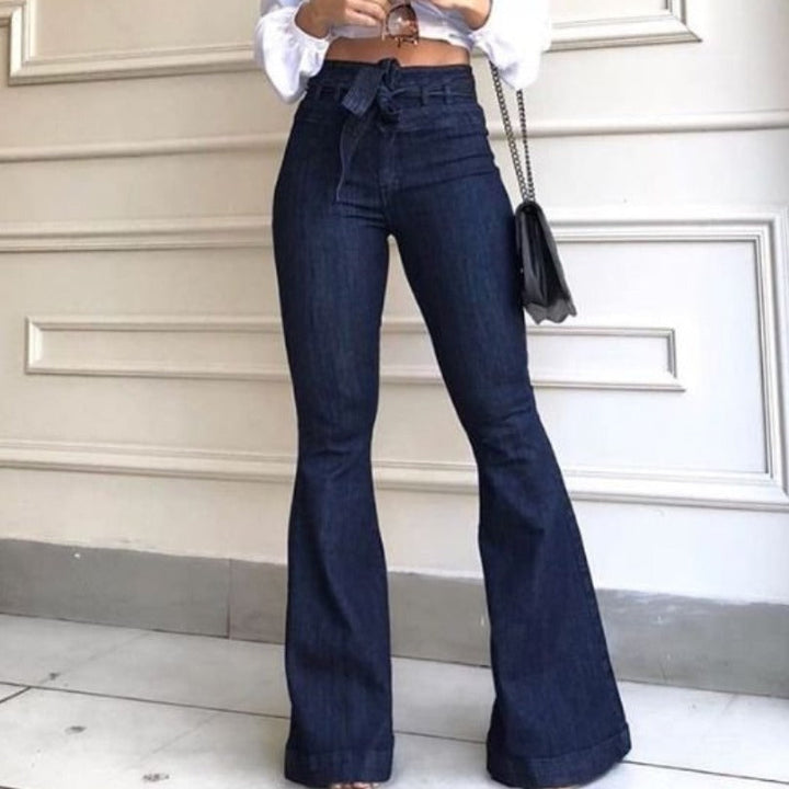 Lune London | Women's Flared Jeans with High Waistband
