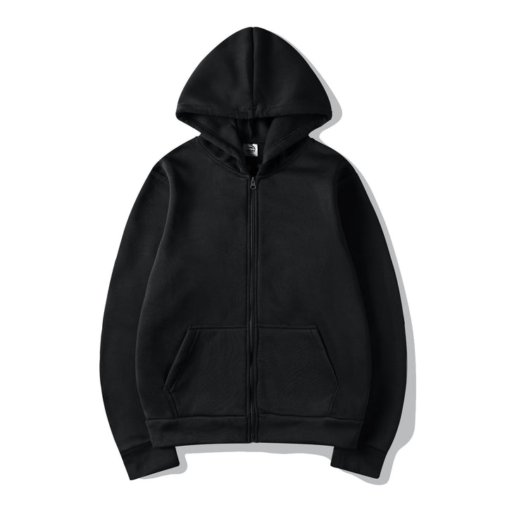 Women's hoodie sweatshirt with full zip and side pockets Lune London