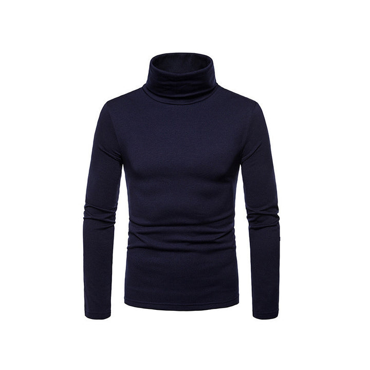 Trendy turtleneck sweater for men in fine knit Lune London