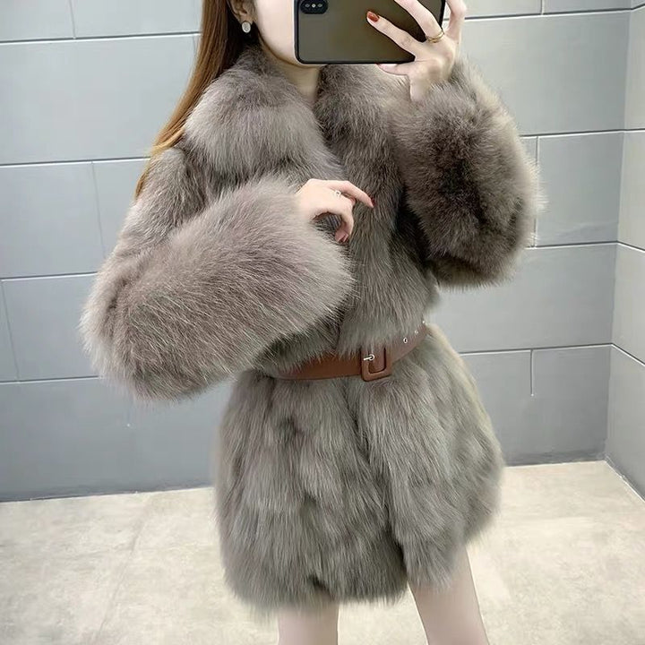 Veste élégante en fausse fourrure pour femmes Chic & Stil