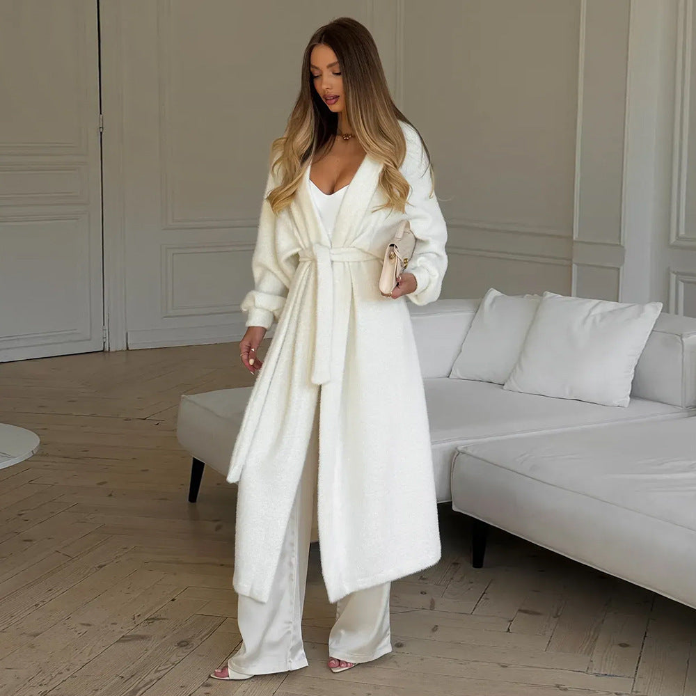 Elegant bouclé coat for women Lune London