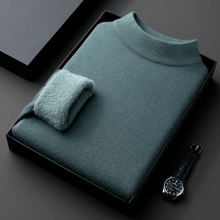 Warm turtleneck pullover for ladies made of high-quality cotton Lune London
