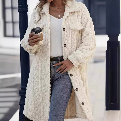 Fleece jacket for women with a high-quality structured design and practical pockets Lune London