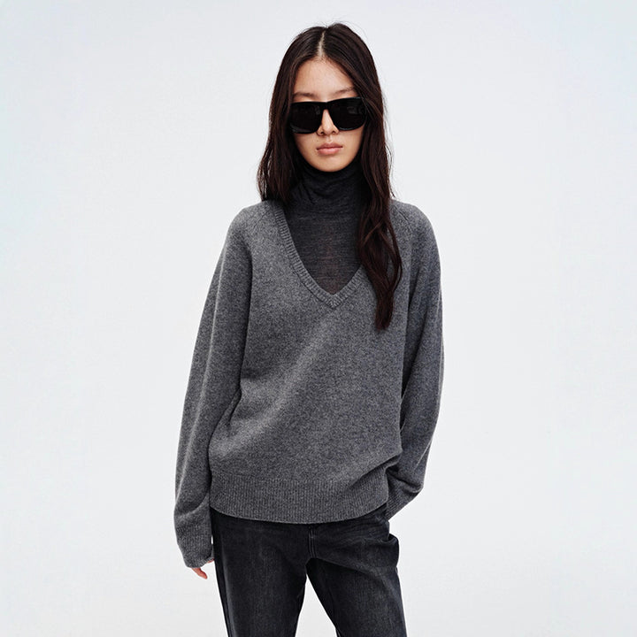 Pull Douillet Femme Col V Chic & Stil