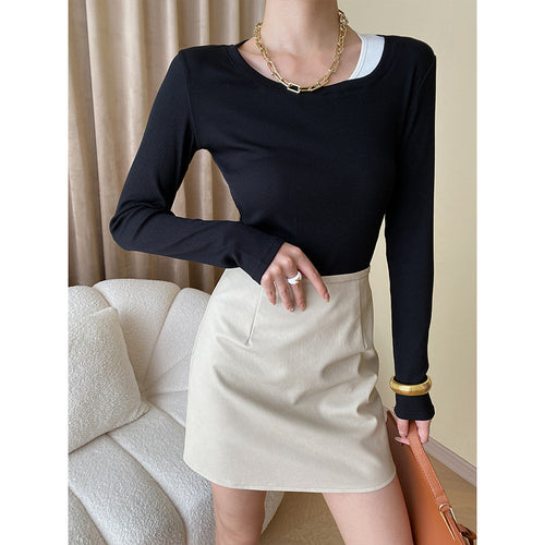 Women's fashionable long-sleeve shirt with modern cut Chic & Stil