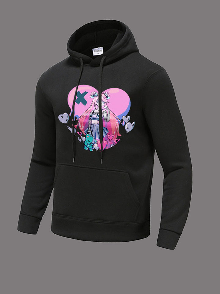 Women's hoodie with graphic print Lune London