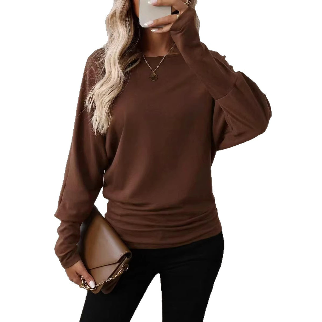 Chemise décontractée pour femmes à manches longues avec coupe ample et silhouette élégante Chic & Stil