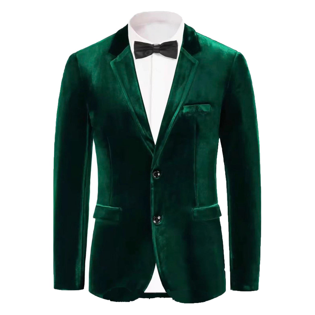 Men's Noble Velvet Blazer with Finesse Chic Und Stil