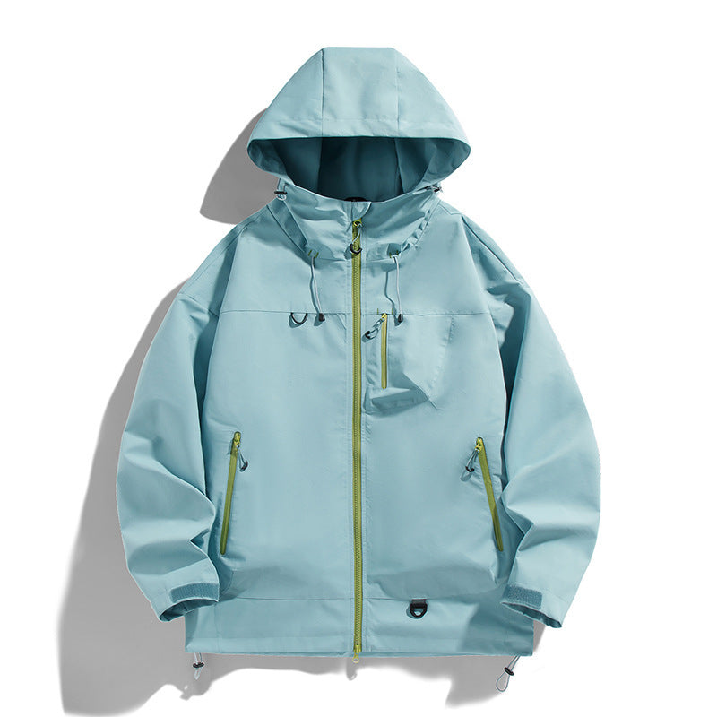 Functional jacket for men with breathable materials and practical design Lune London
