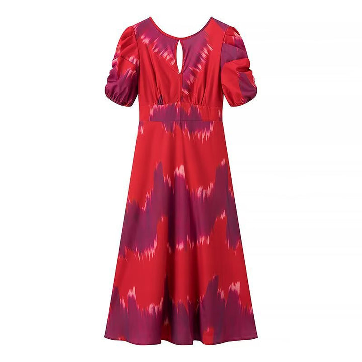 Summer dress for women with a colorful embroidered design and a relaxed fit Lune London