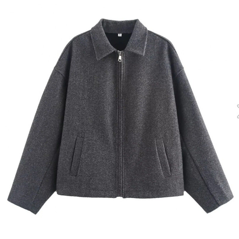 Casual quilted jacket for women with practical pockets and elegant cut Lune London