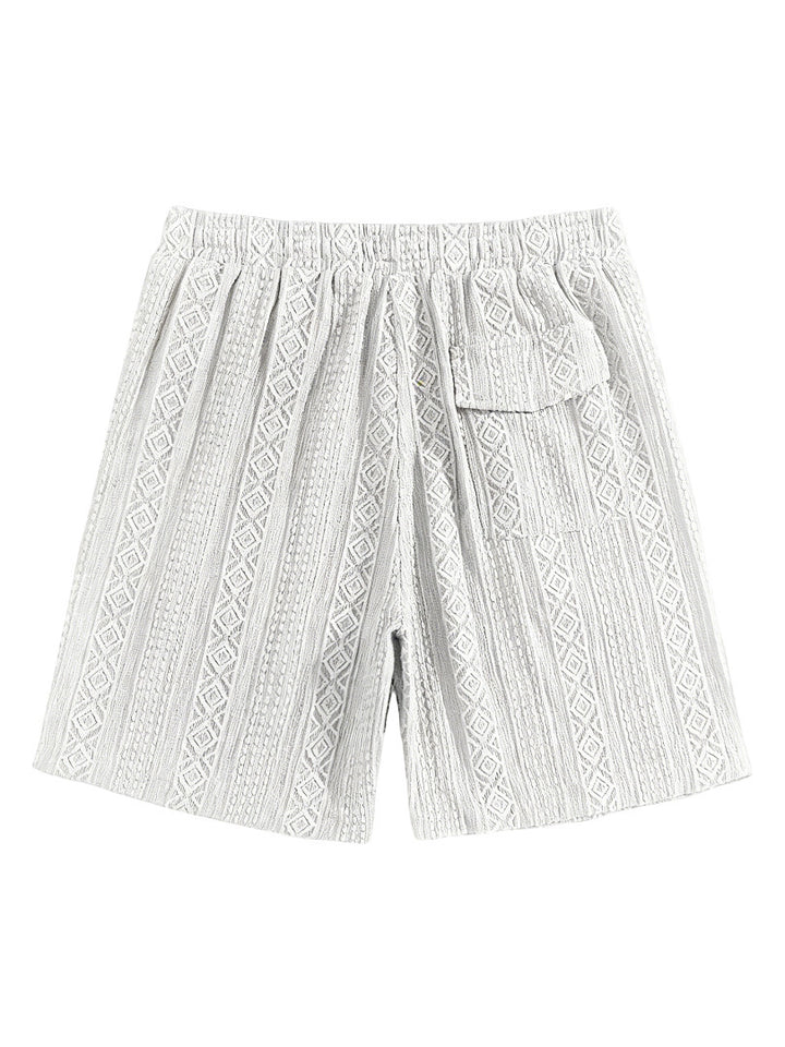 Men's Stylish Leisure Pants in Casual Knit Design Lune London