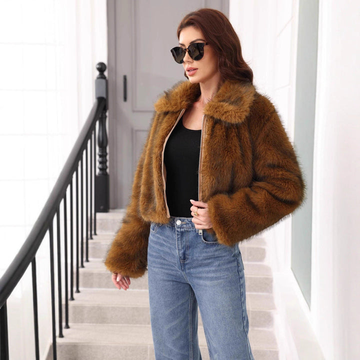 Lune London | Ladies Fashion Faux Fur Winter Jacket