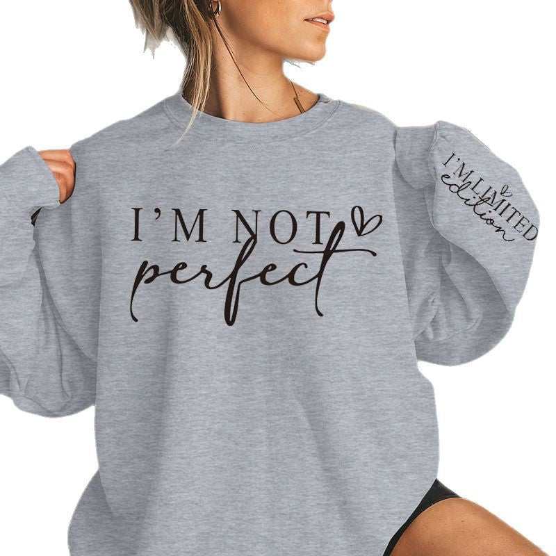 Women's Oversized Sweatshirt with Unique Statement Print Lune London