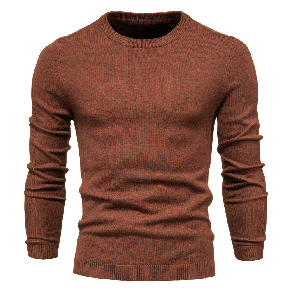 Men's Round Neck Sweater Made Of High-Quality Cotton Lune London