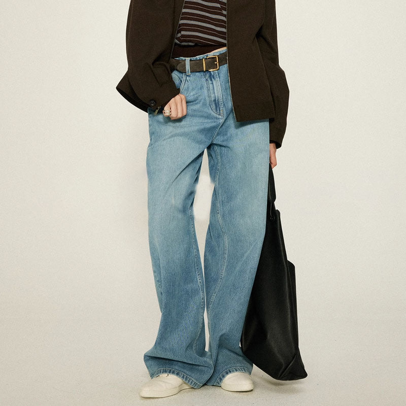 Jeans Bootcut Taille Haute pour Femmes en Denim Chic & Stil de haute qualité