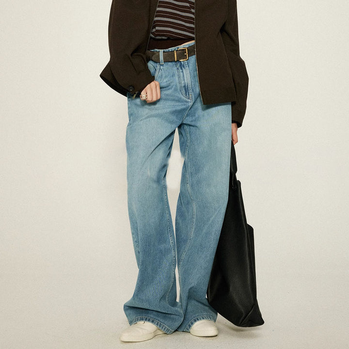 Jeans Bootcut Taille Haute pour Femmes en Denim Chic & Stil de haute qualité