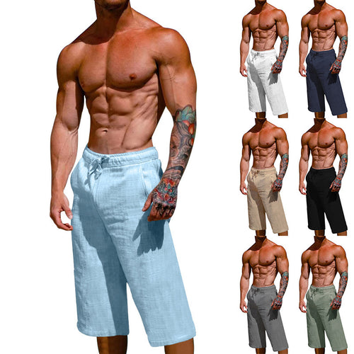 Comfortable active shorts for men with elastic waistband and side pockets Lune London