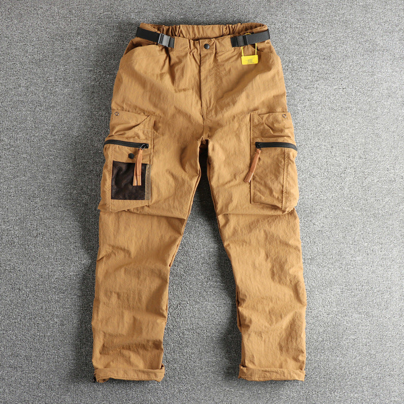 Men's cargo pants with multifunctional pockets and adjustable waist Lune London