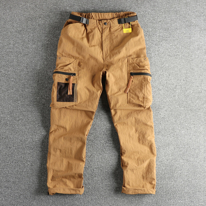 Men's cargo pants with multifunctional pockets and adjustable waist Lune London