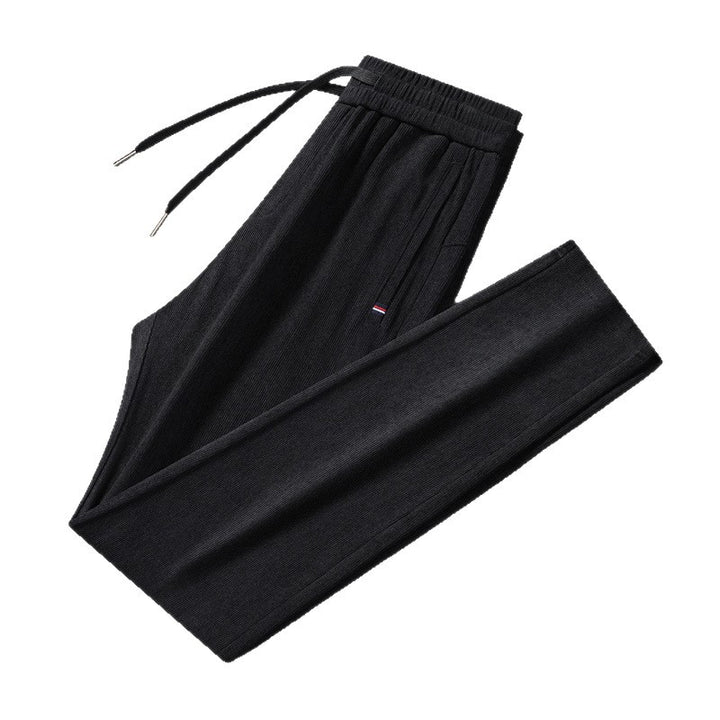 Comfortable leisure pants for men with adjustable elastic waistband Lune London