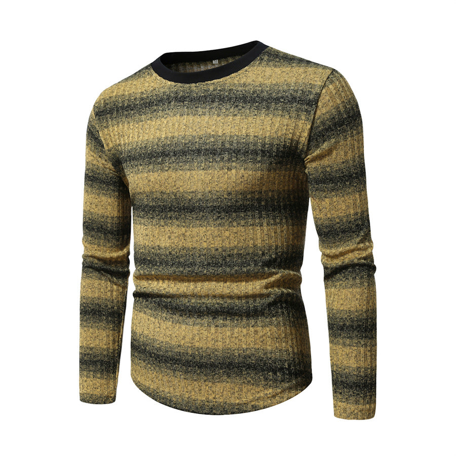Men's long-sleeve shirt with modern structured pattern Lune London