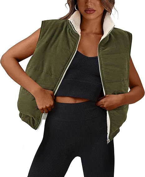 Ladies quilted vest with soft interior Lune London