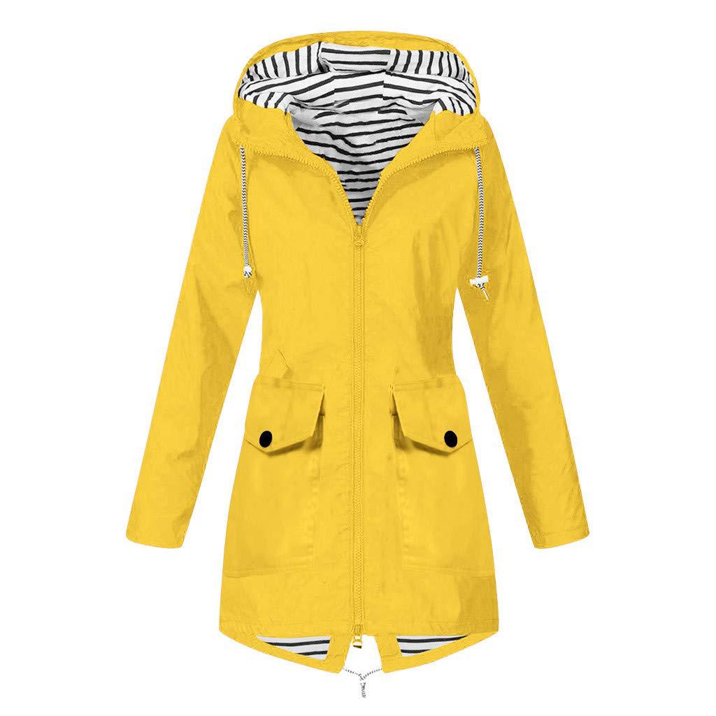Functional women's jacket with adjustable hood and practical pockets Lune London