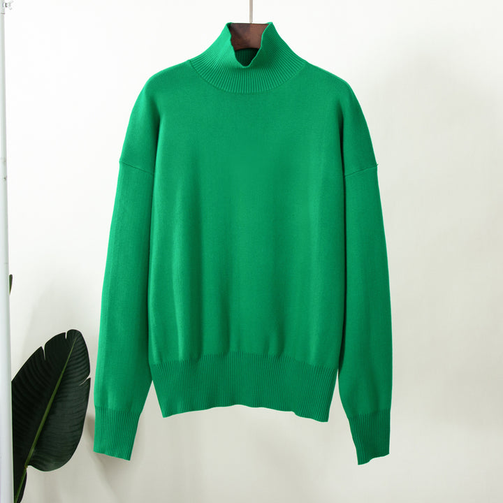 Elegant high collar sweater for women Lune London