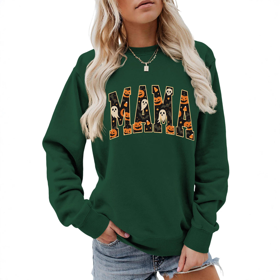 Sweatshirt femme avec design Halloween amusant et coupe confortable Chic & Stil